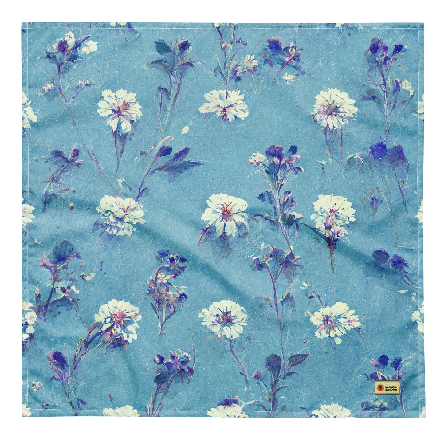 Wildflower Sky, All-over print bandana