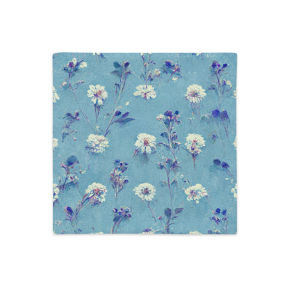 Wildflower Sky, Premium Pillow Case