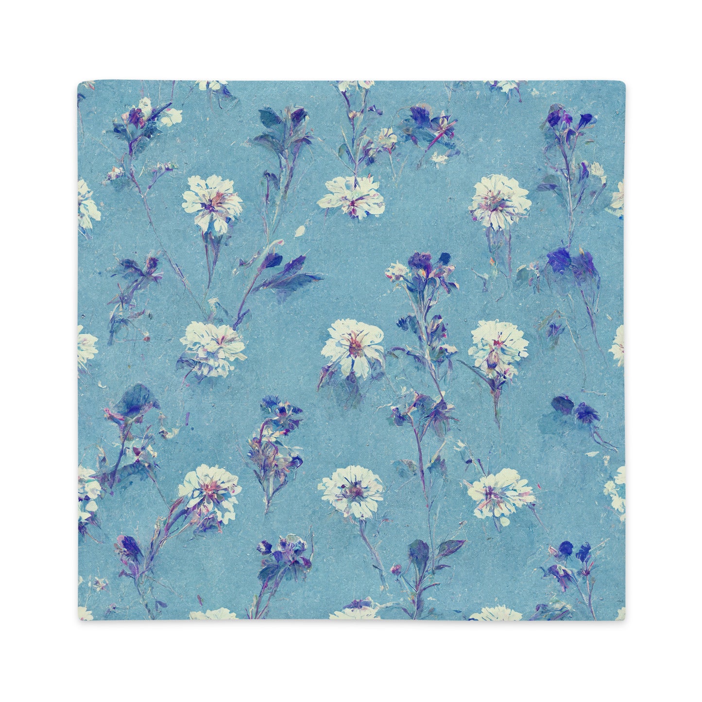 Wildflower Sky, Premium Pillow Case