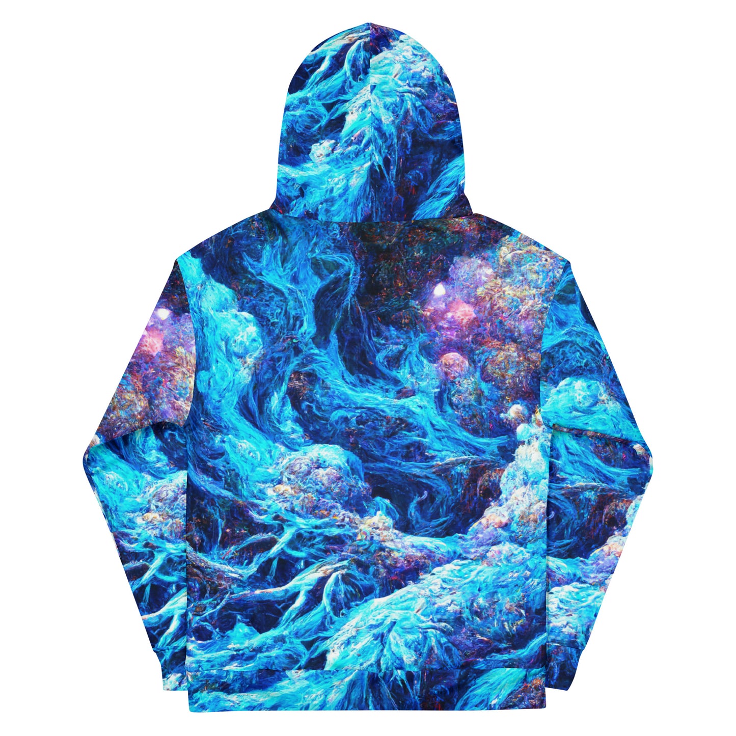 Azure, Full Wrap Unisex Hoodie