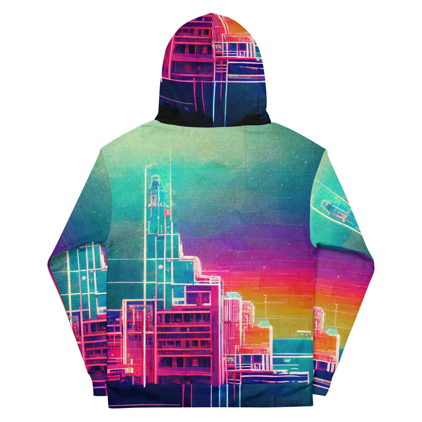 Circuitwave, Full Wrap Unisex Hoodie