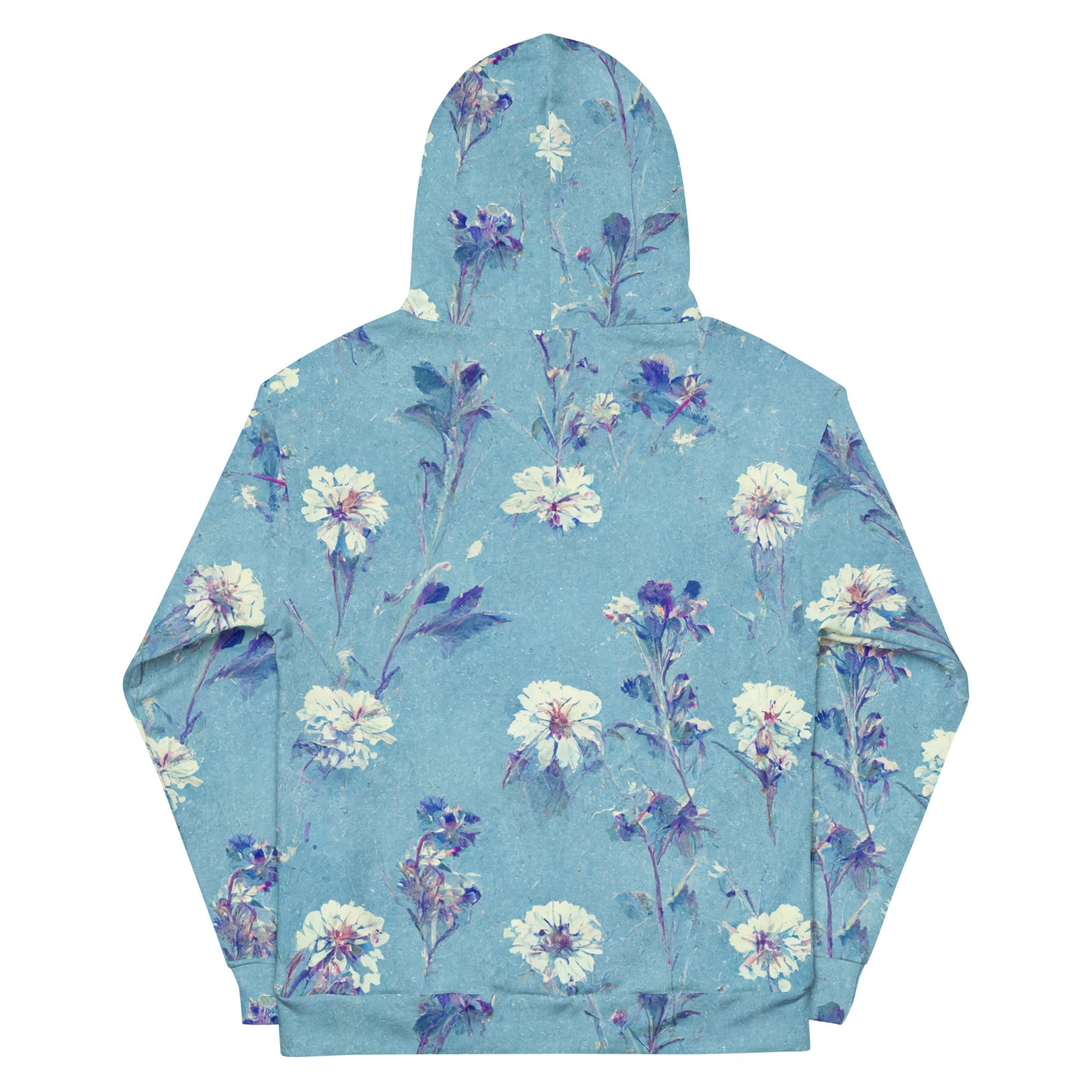 Wildflower Sky, Full Wrap Unisex Hoodie