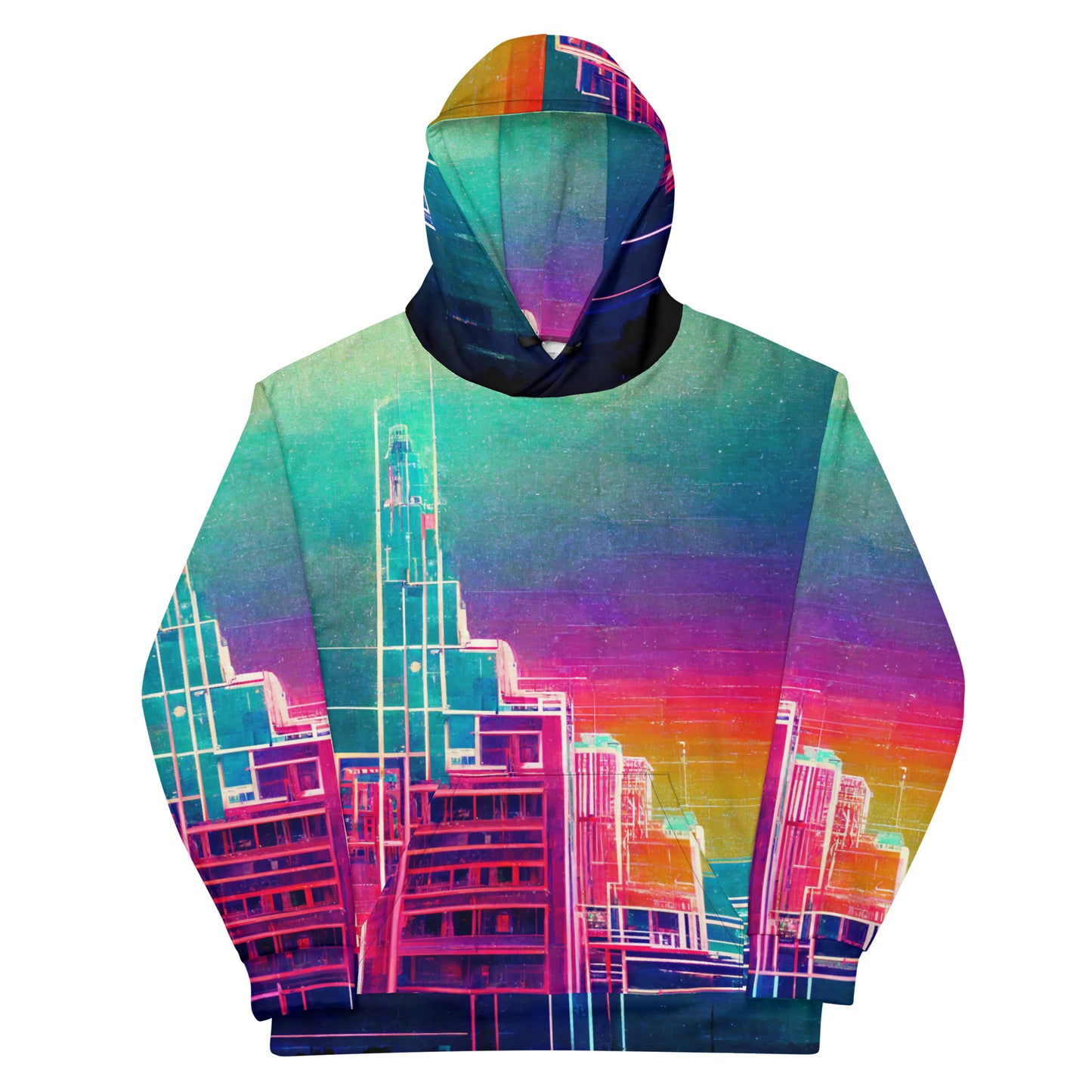 Circuitwave, Full Wrap Unisex Hoodie