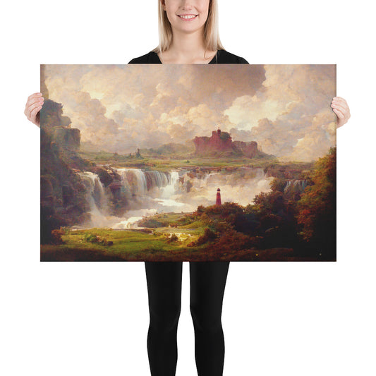 Cole Falls, Canvas