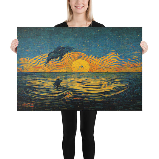 Van Gogh Sunset, Canvas