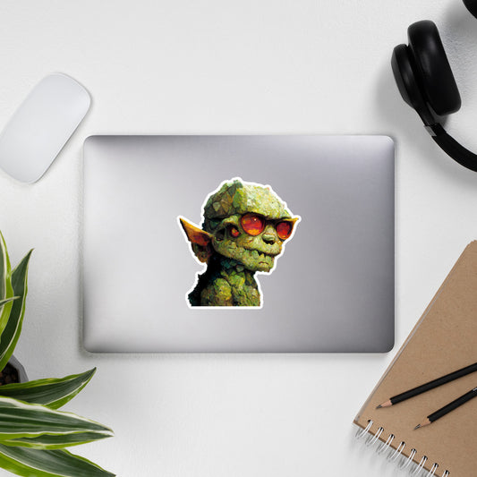 Rock Goblin, Bubble-free sticker