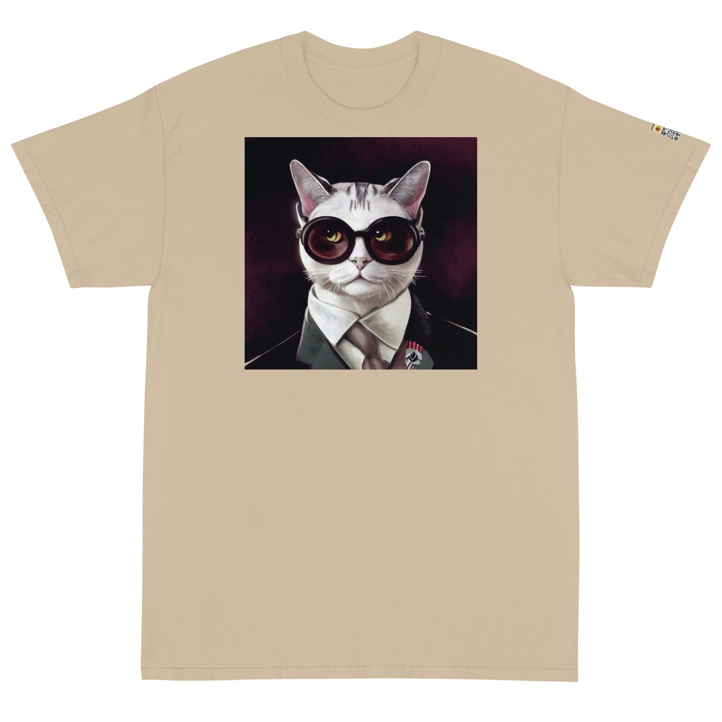 CIA Cat, Short Sleeve T-Shirt