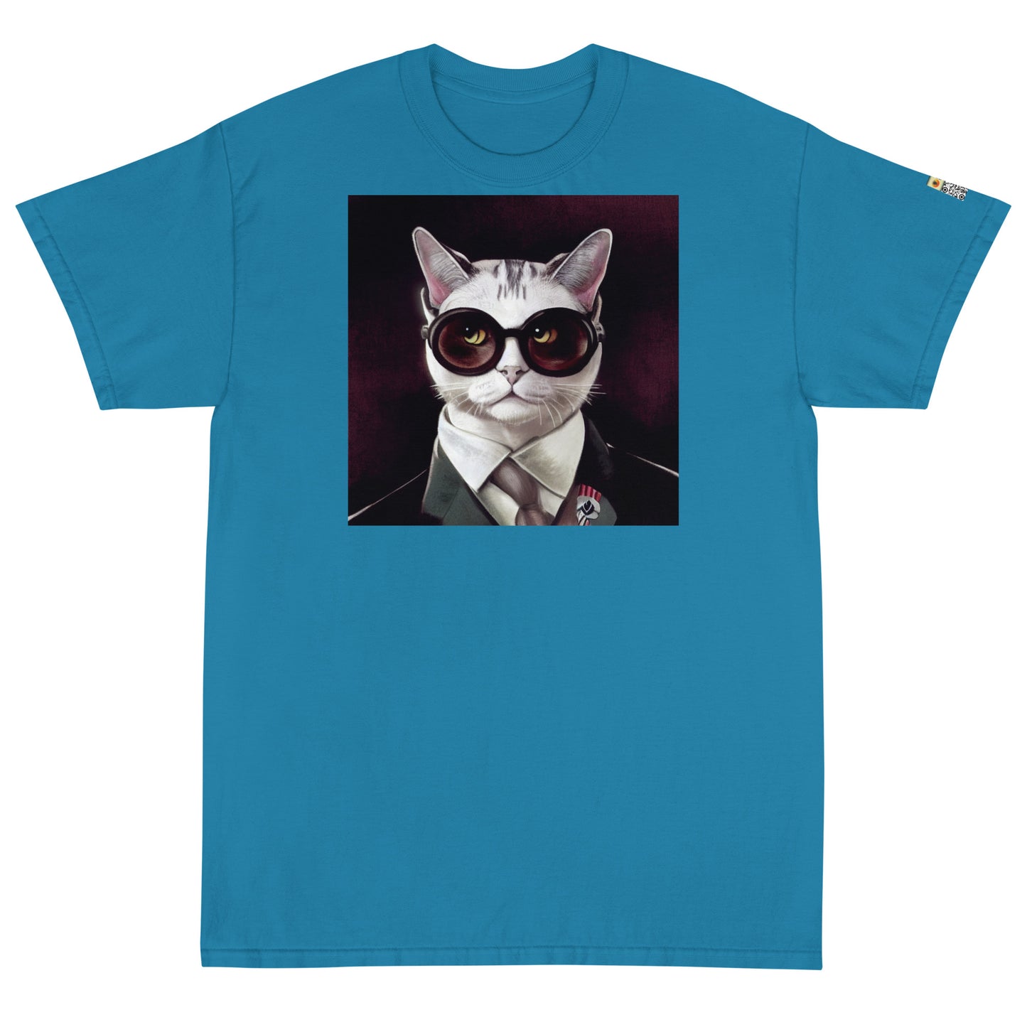 CIA Cat, Short Sleeve T-Shirt