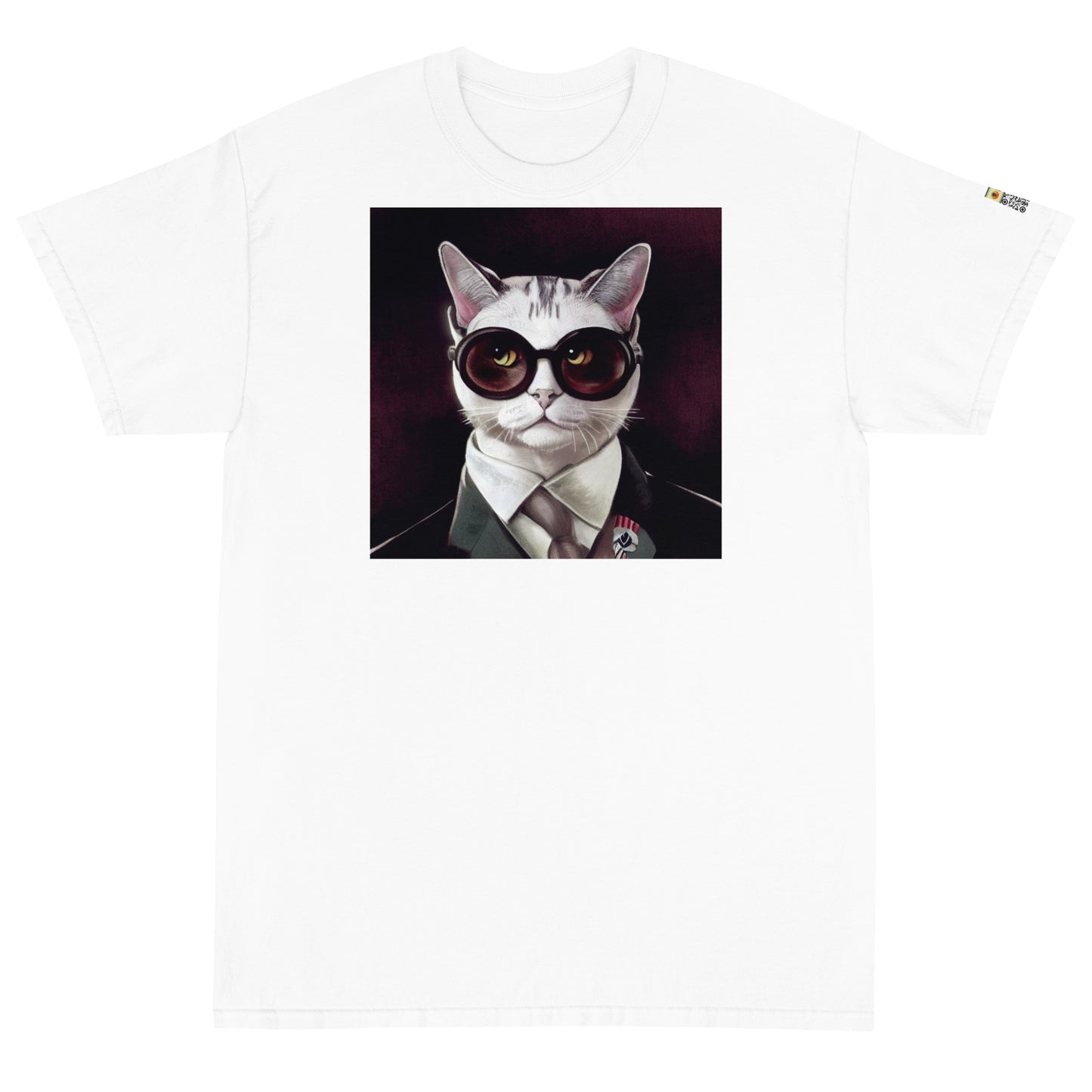 CIA Cat, Short Sleeve T-Shirt