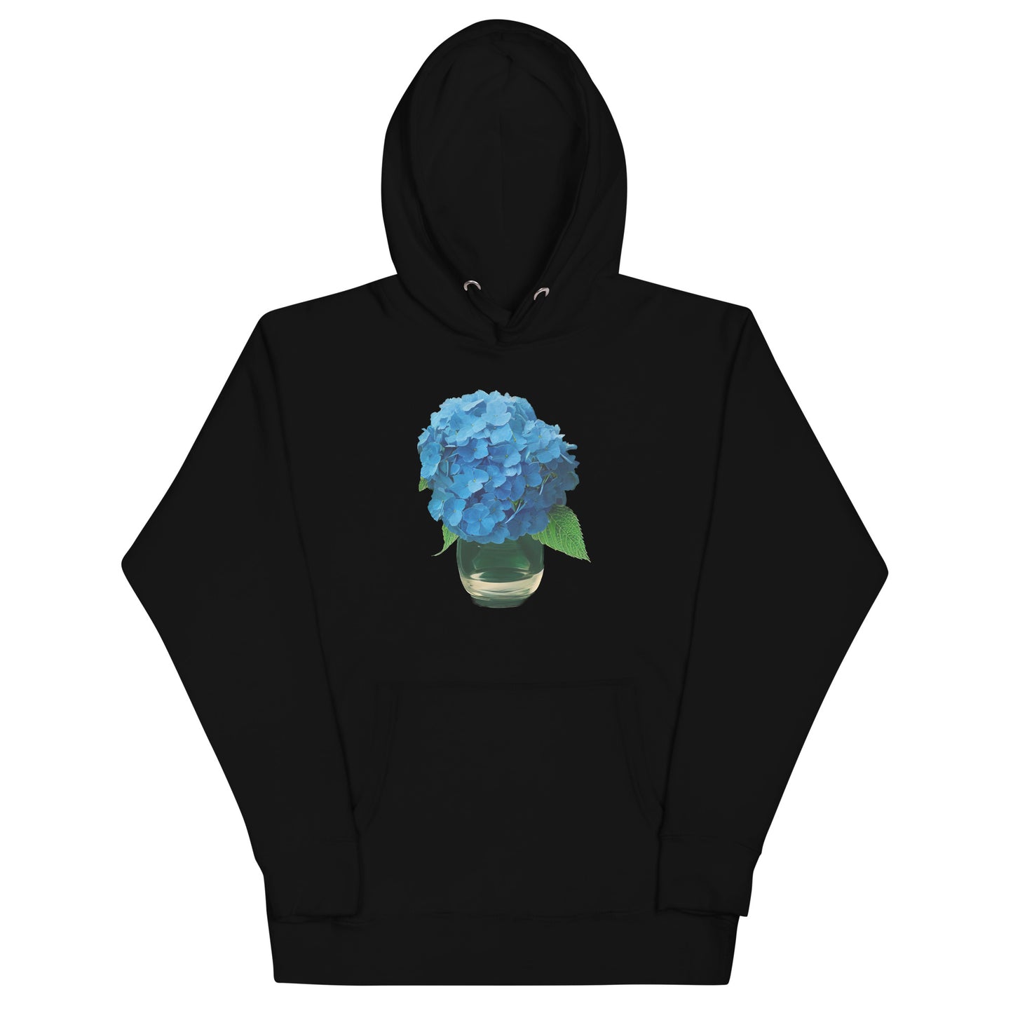 Blue Hydrangea, Unisex Hoodie