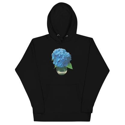 Blue Hydrangea, Unisex Hoodie