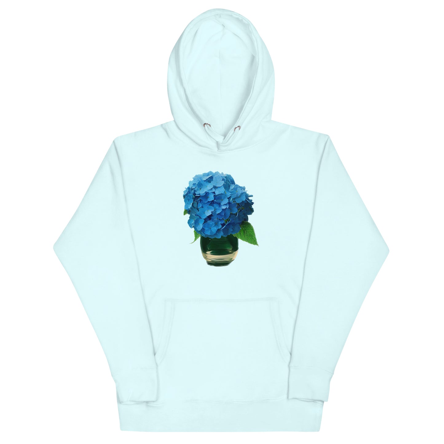 Blue Hydrangea, Unisex Hoodie