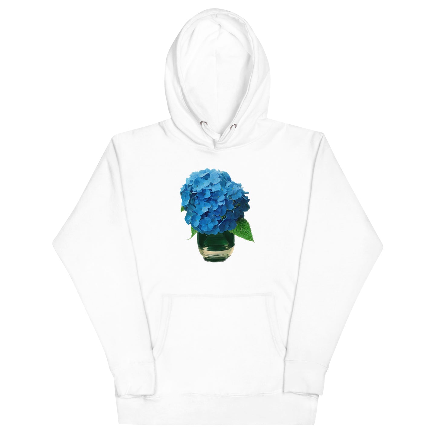 Blue Hydrangea, Unisex Hoodie