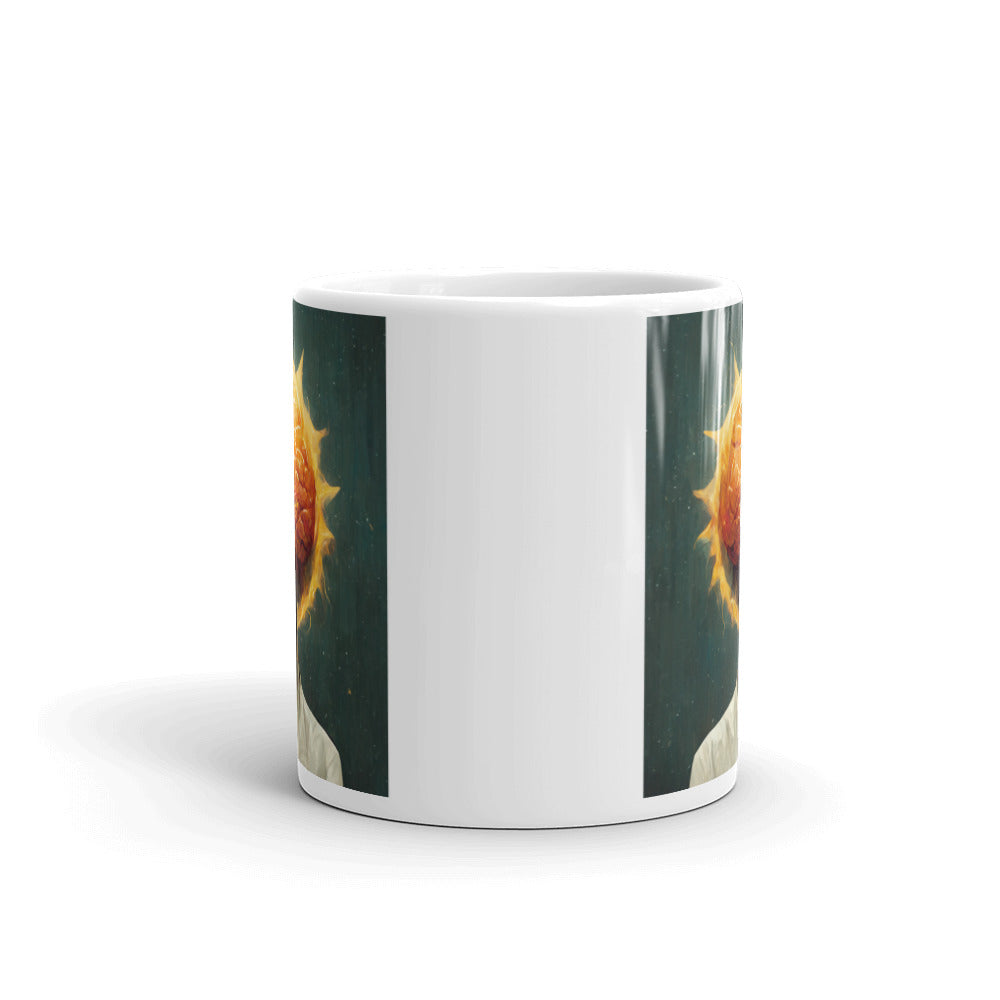 Synaptic, White glossy mug