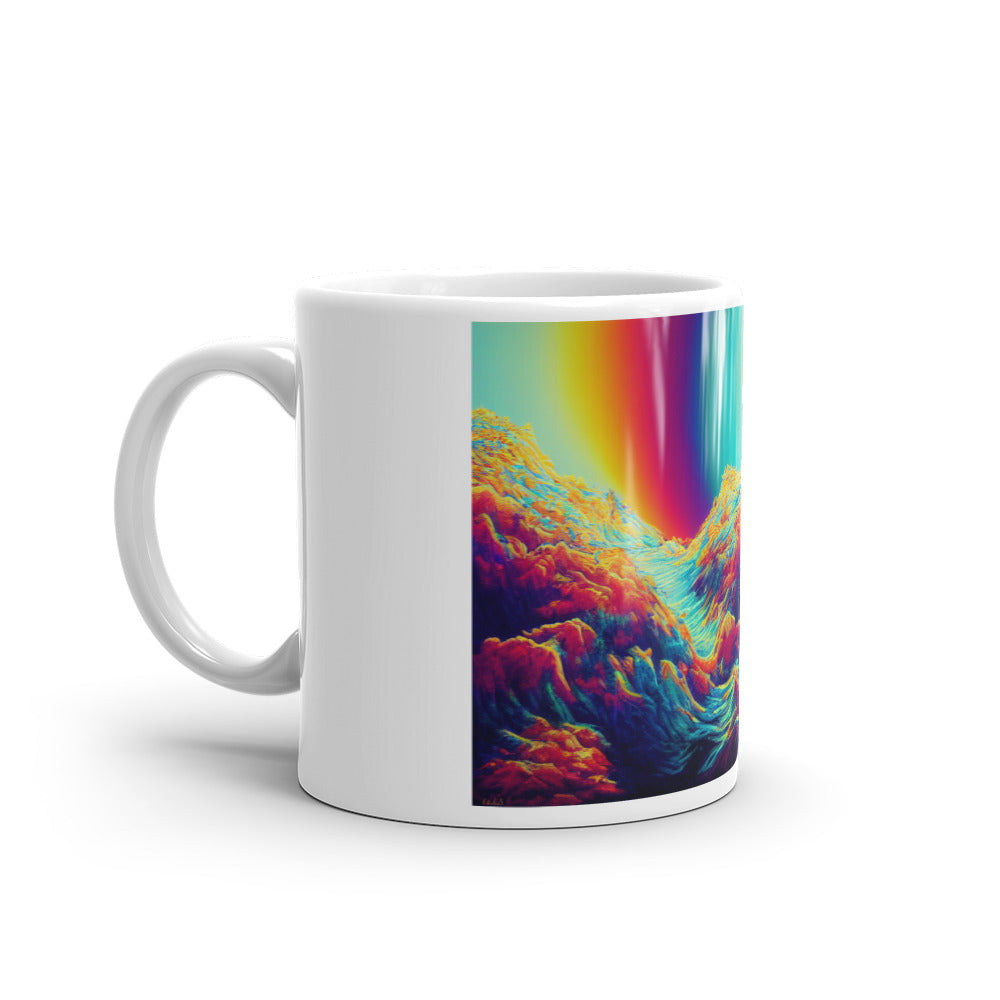 Ascension, White glossy mug