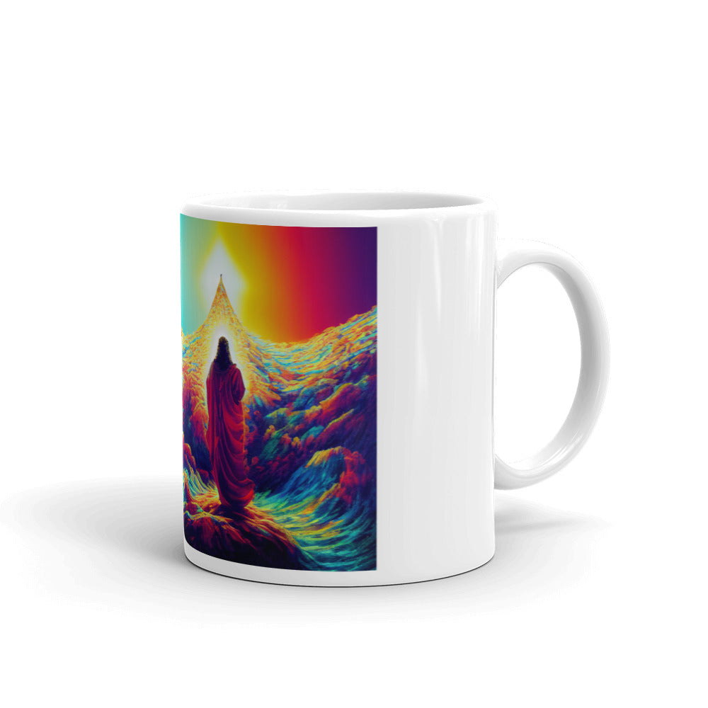 Ascension, White glossy mug