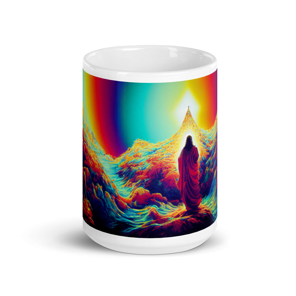 Ascension, White glossy mug