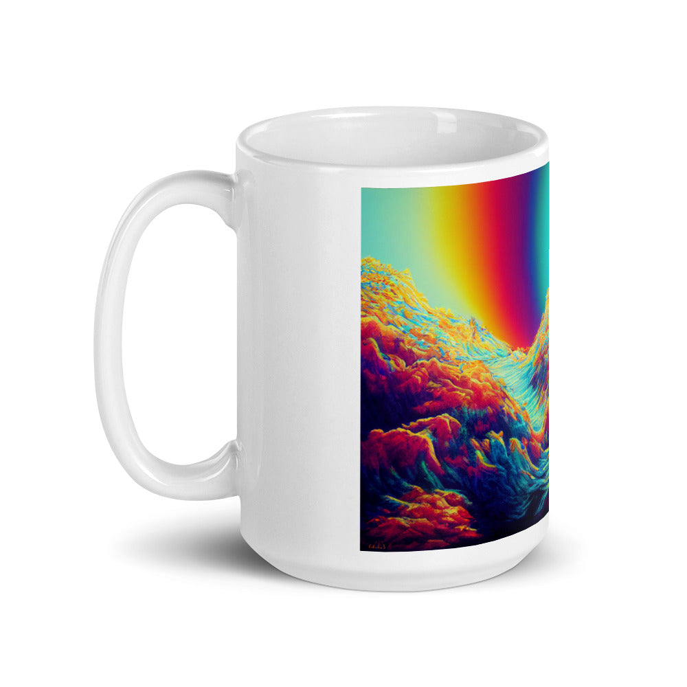 Ascension, White glossy mug