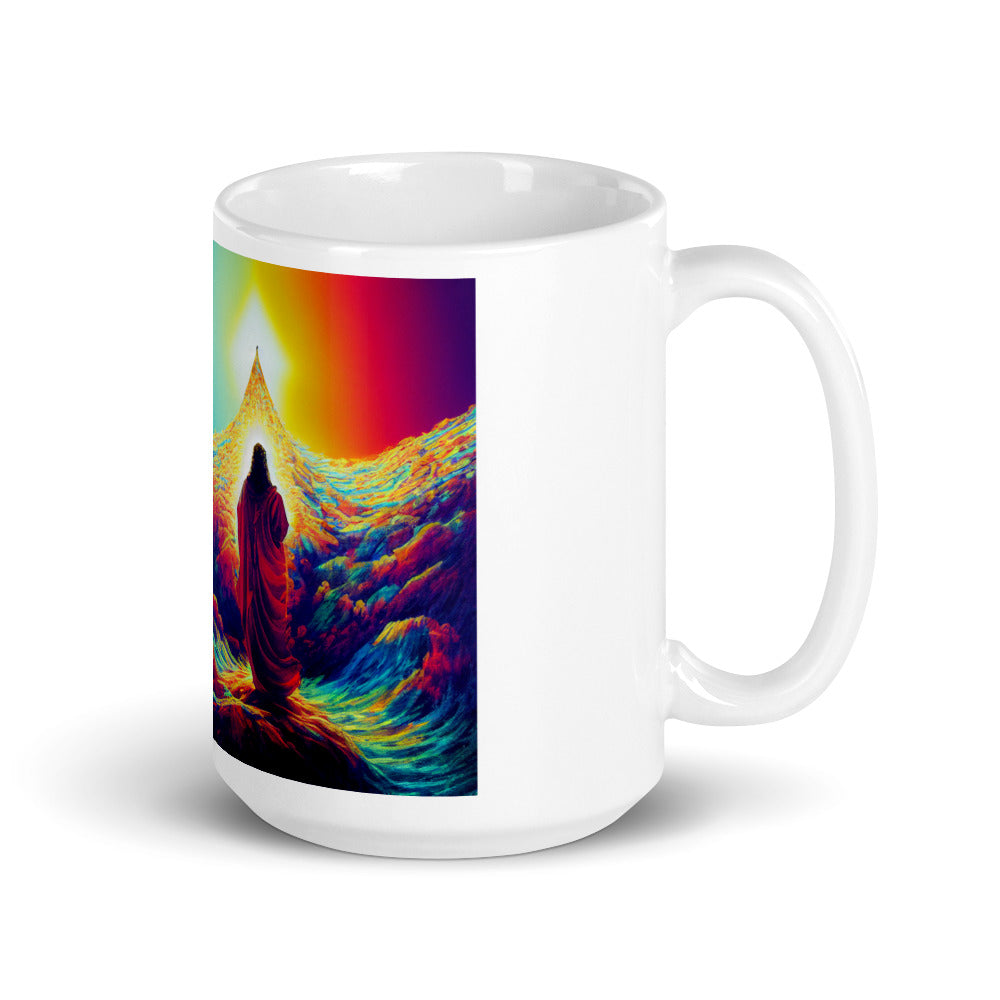 Ascension, White glossy mug