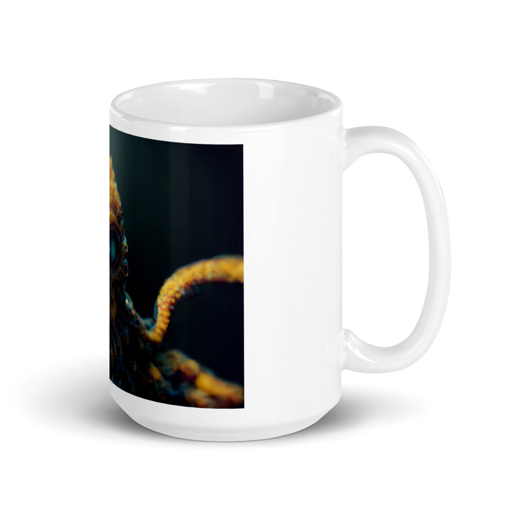 20,000,000 Leagues into Outer Space, White glossy mug