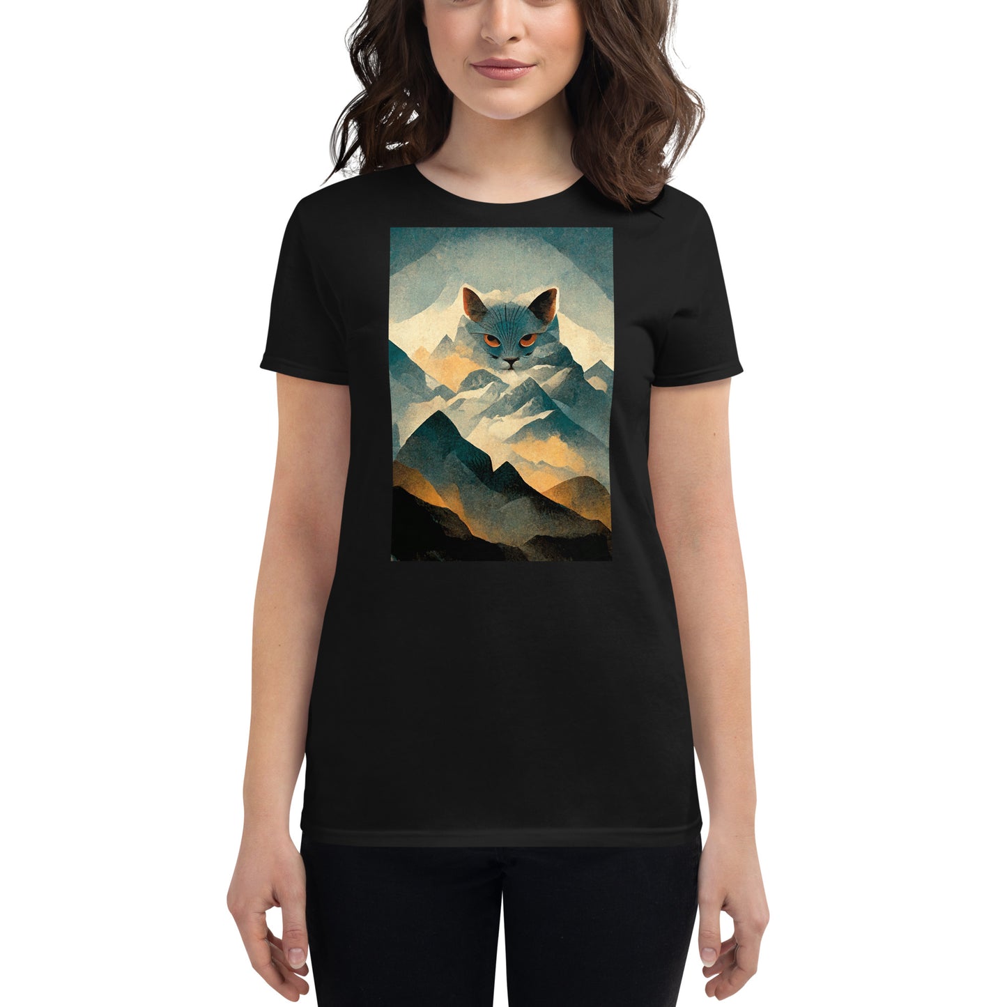 Bakeneko, Women's short sleeve t-shirt