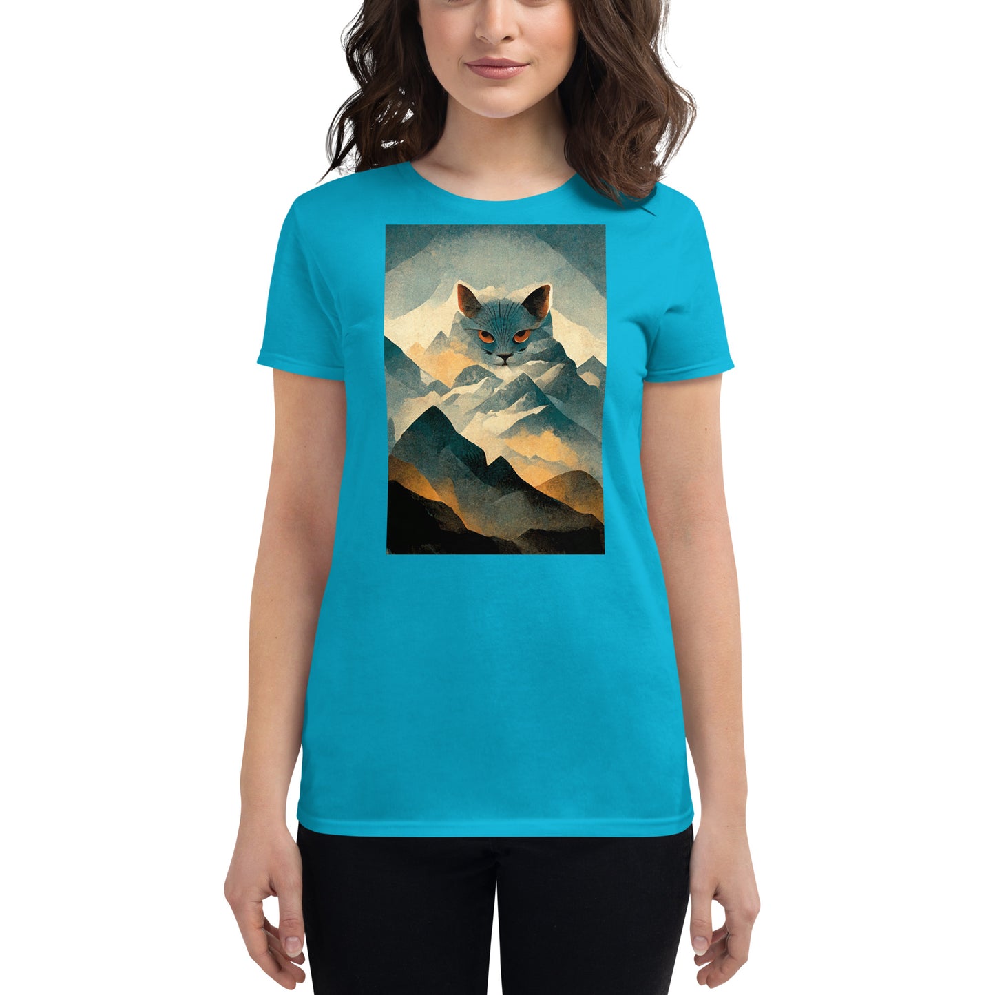 Bakeneko, Women's short sleeve t-shirt