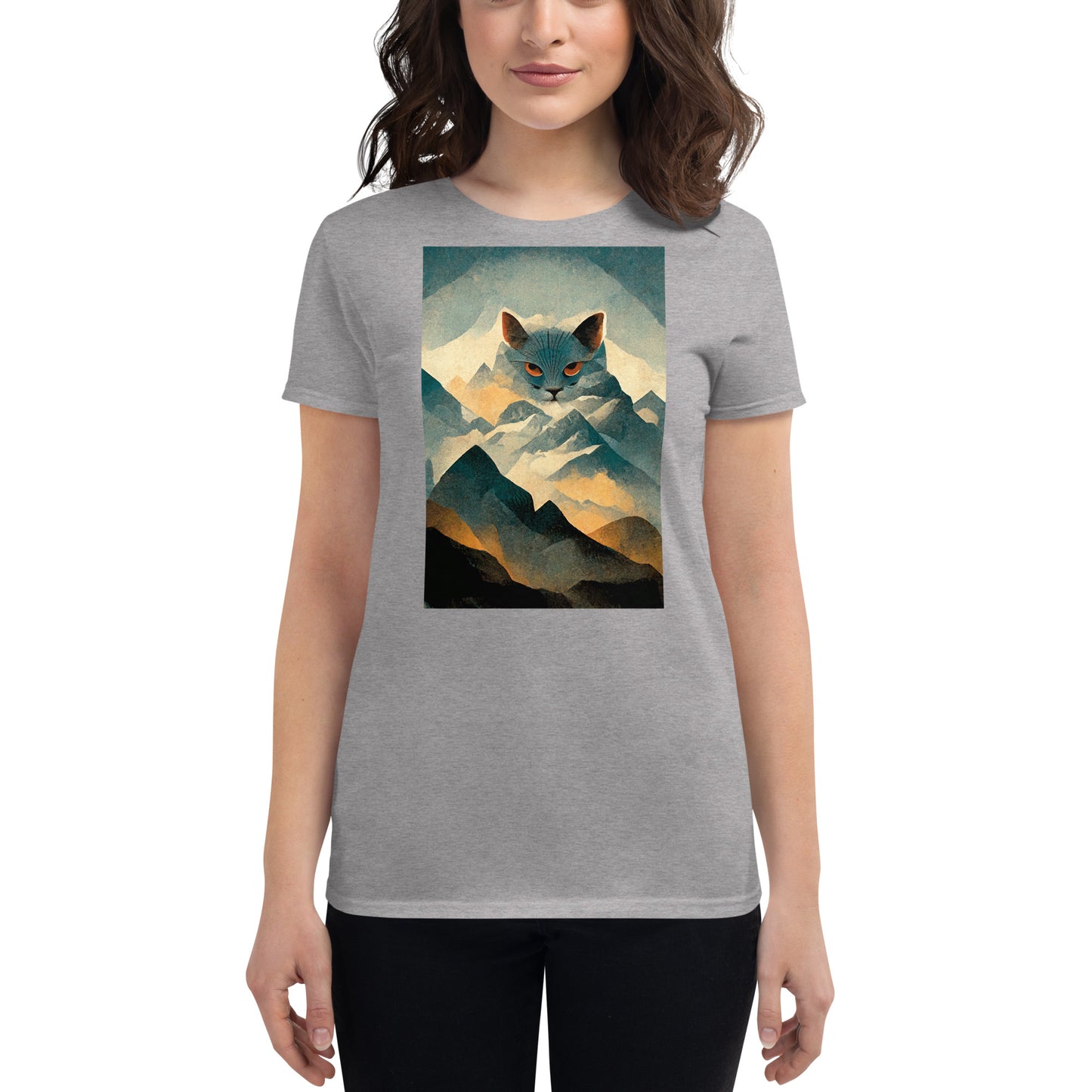 Bakeneko, Women's short sleeve t-shirt