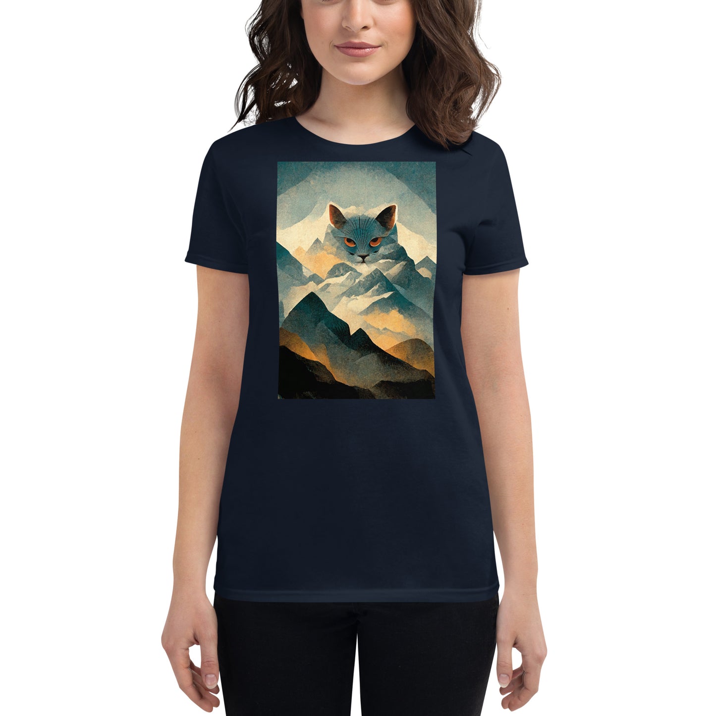 Bakeneko, Women's short sleeve t-shirt